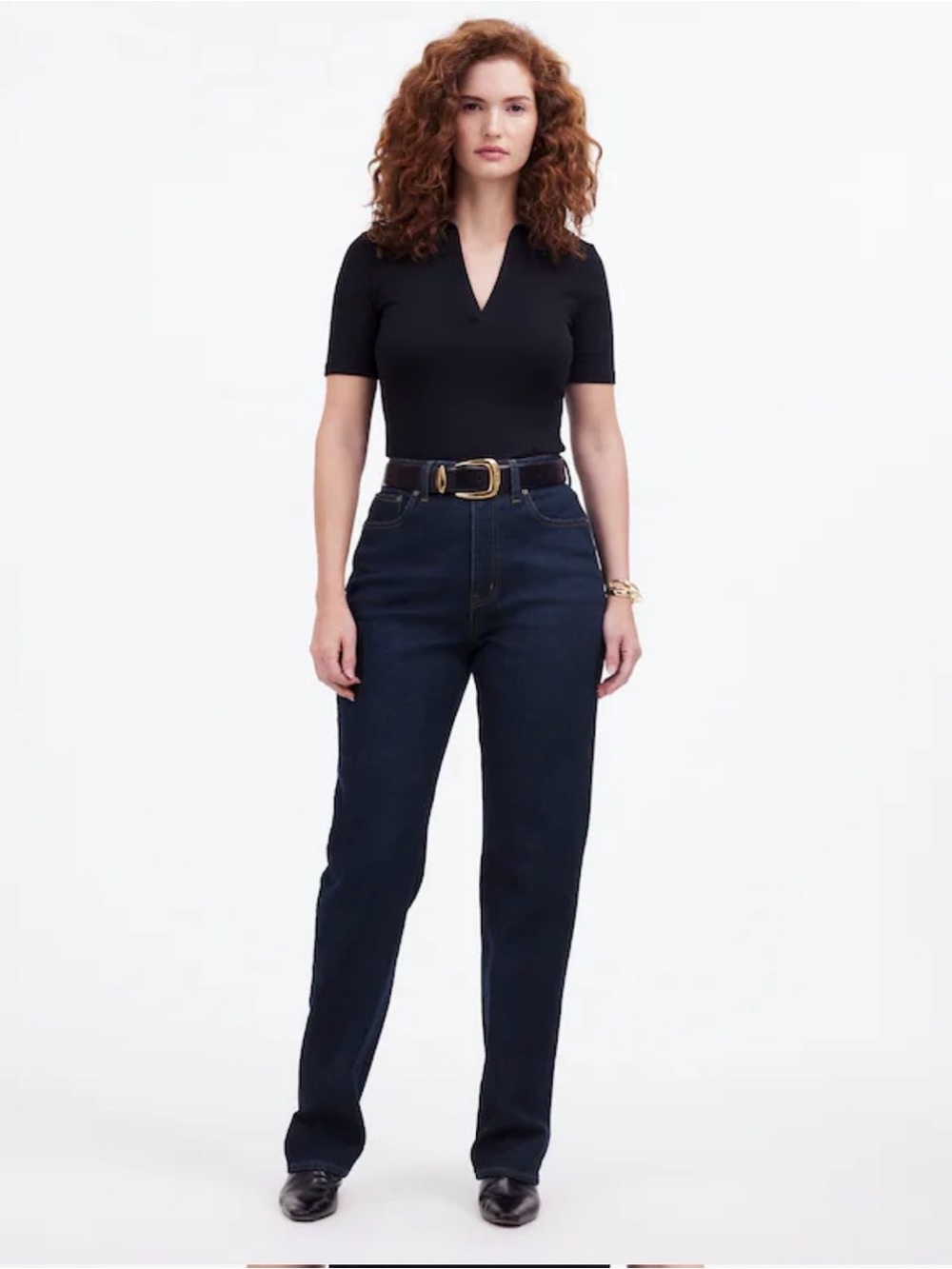 Madewell Women's Straight-Leg Indigo Jeans
